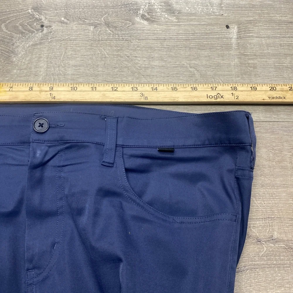 TravisMathew Mens 36 Golf Pants‎ Navy Blue Polyester Performance Trousers